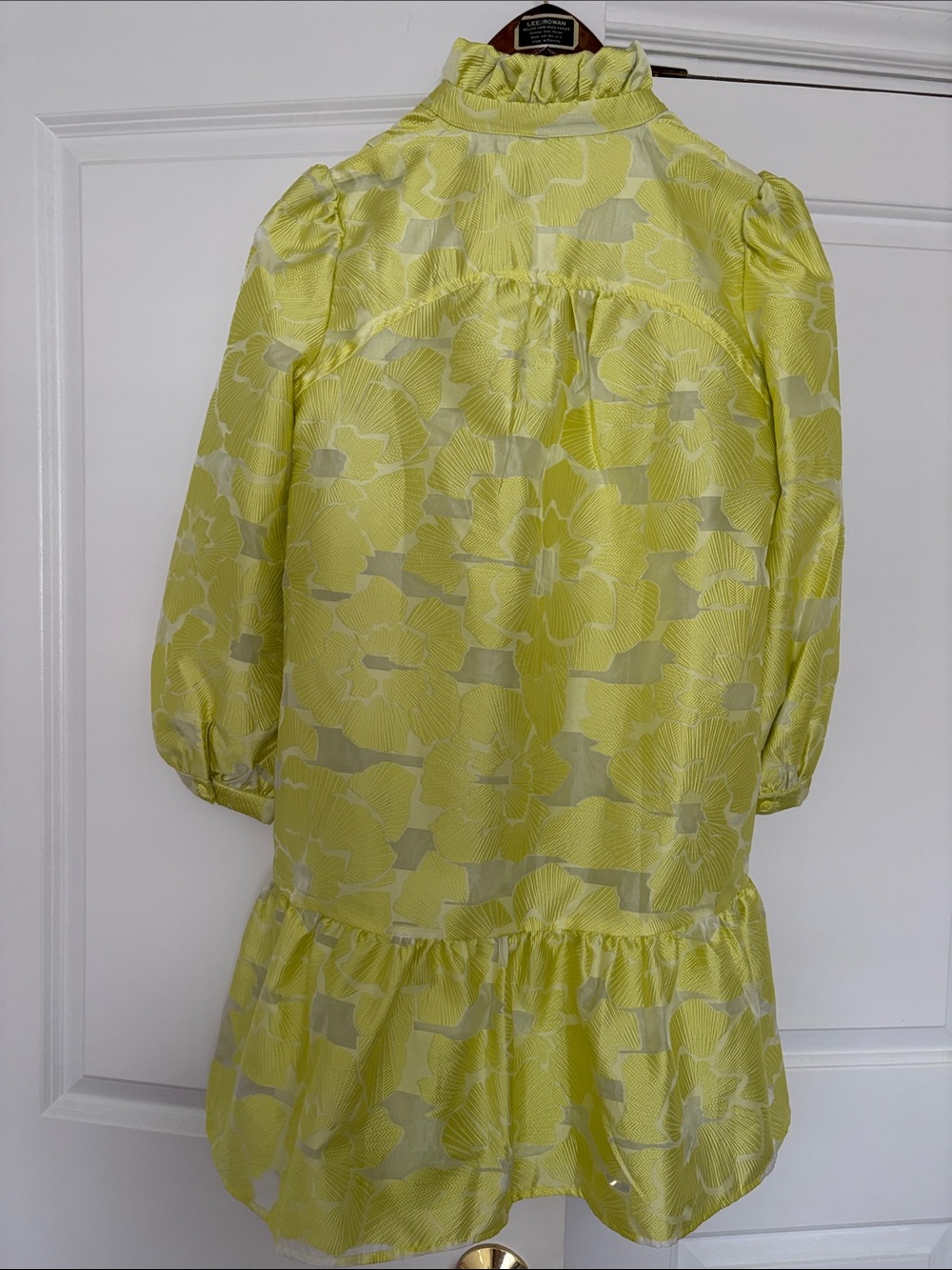 TUCKERNUCK CItron Fil Coupe Palmerston Dress - Picture 4 of 7